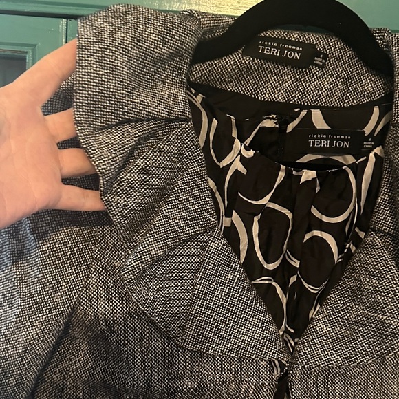 Vintage Y2K Teri Jon Tweed Pageant Interview Suit - Picture 3 of 10